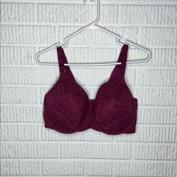 Torrid Curve Lace Women's Bra - Burgundy - Picture 1 of 3